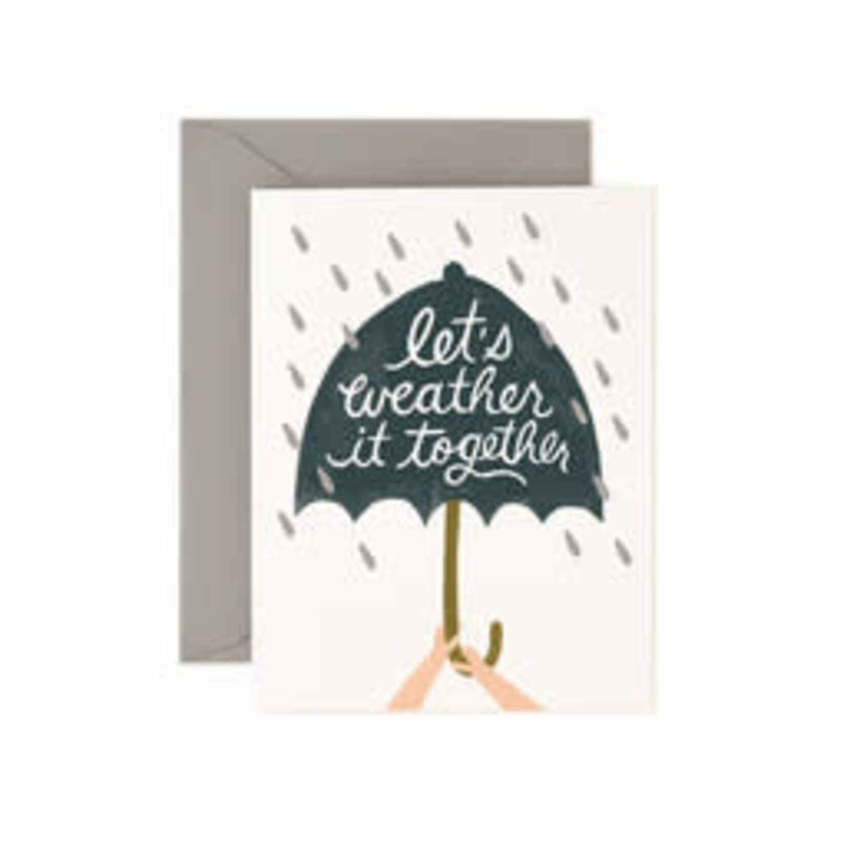 Rifle Paper Company Weather It Together Card_Blank Inside