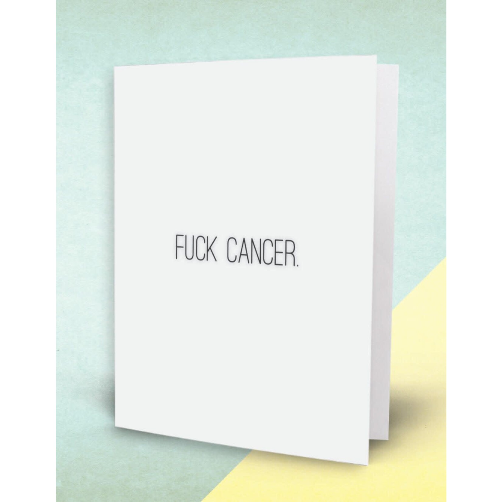 Fuck Cancer Card