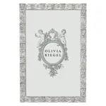 Olivia Riegel Remy Frame Silver  4" x 6"