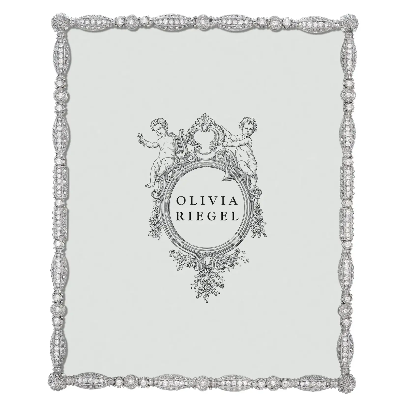 Olivia Riegel Asbury Frame Silver  8" x 10"