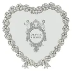 Olivia Riegel Contessa Heart 3.5" Frame Silver