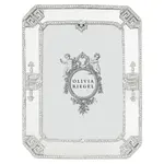 Olivia Riegel Deco Mirror 5" x 7" Frame Silver