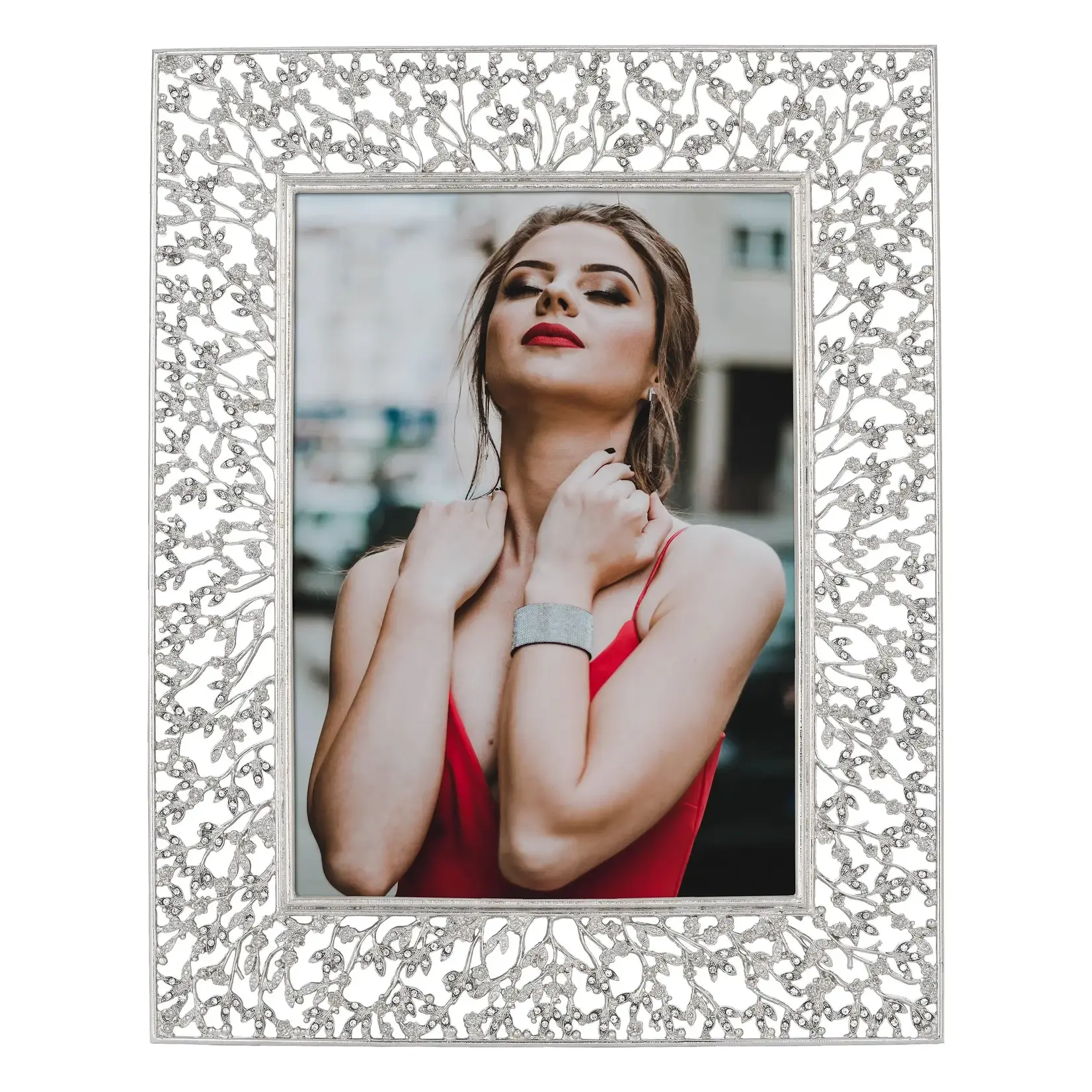 Olivia Riegel Isadora Frame Silver  5" x 7"