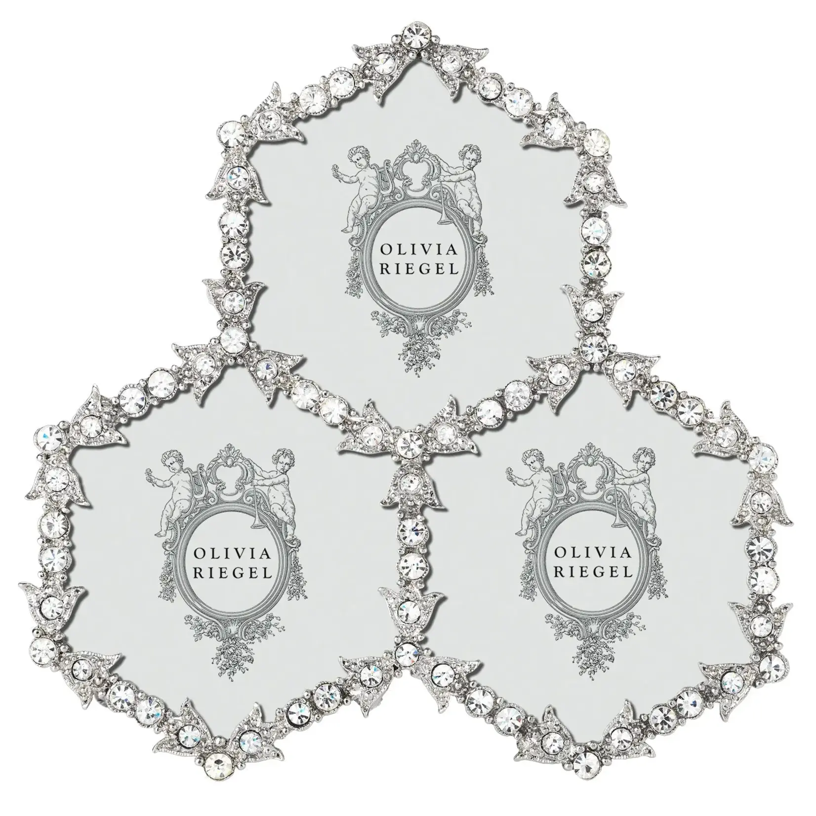 Olivia Riegel Luxembourg 2.5" Triple Frame Silver