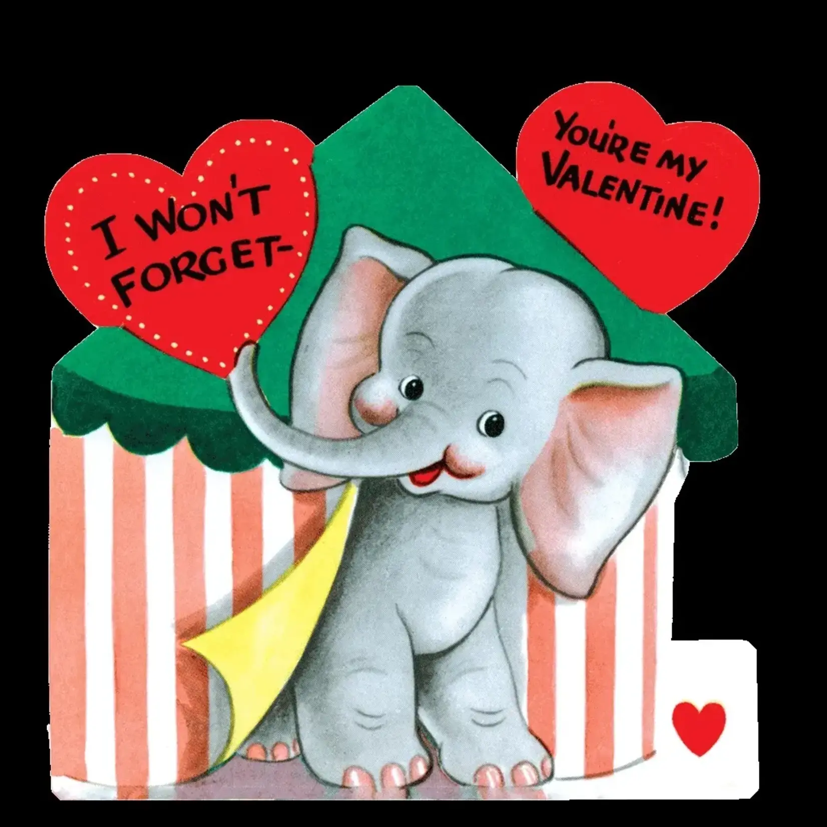 Laughing Elephant Animal Fun - Valentines Packet