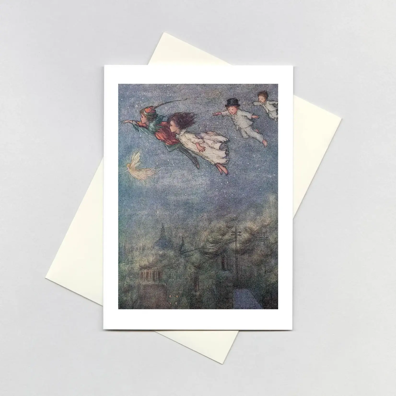 Laughing Elephant Peter Pan and Friends Fly - Friendship Card