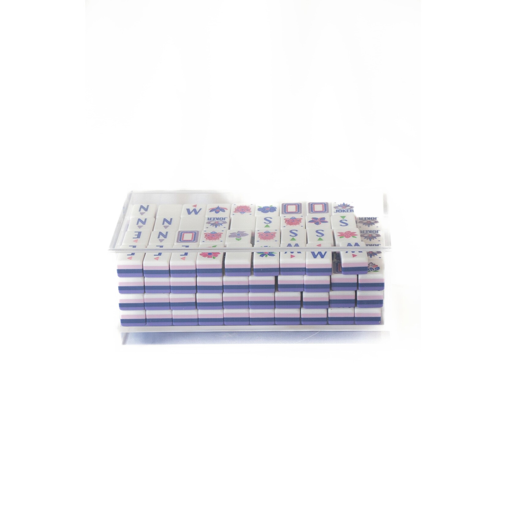 Oh My Mahjong Mahjong Box- Clear lid