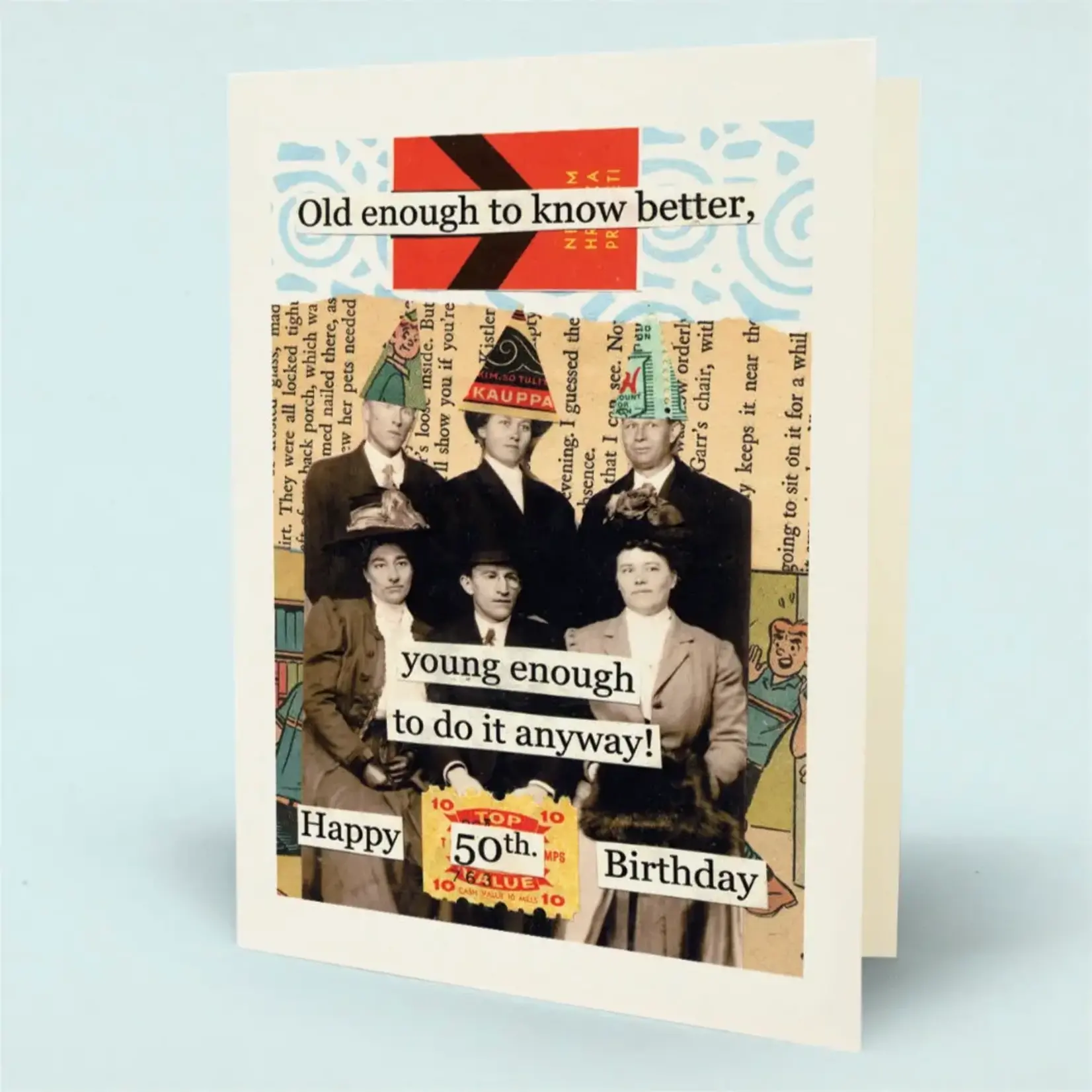 Old Enough 50th Card