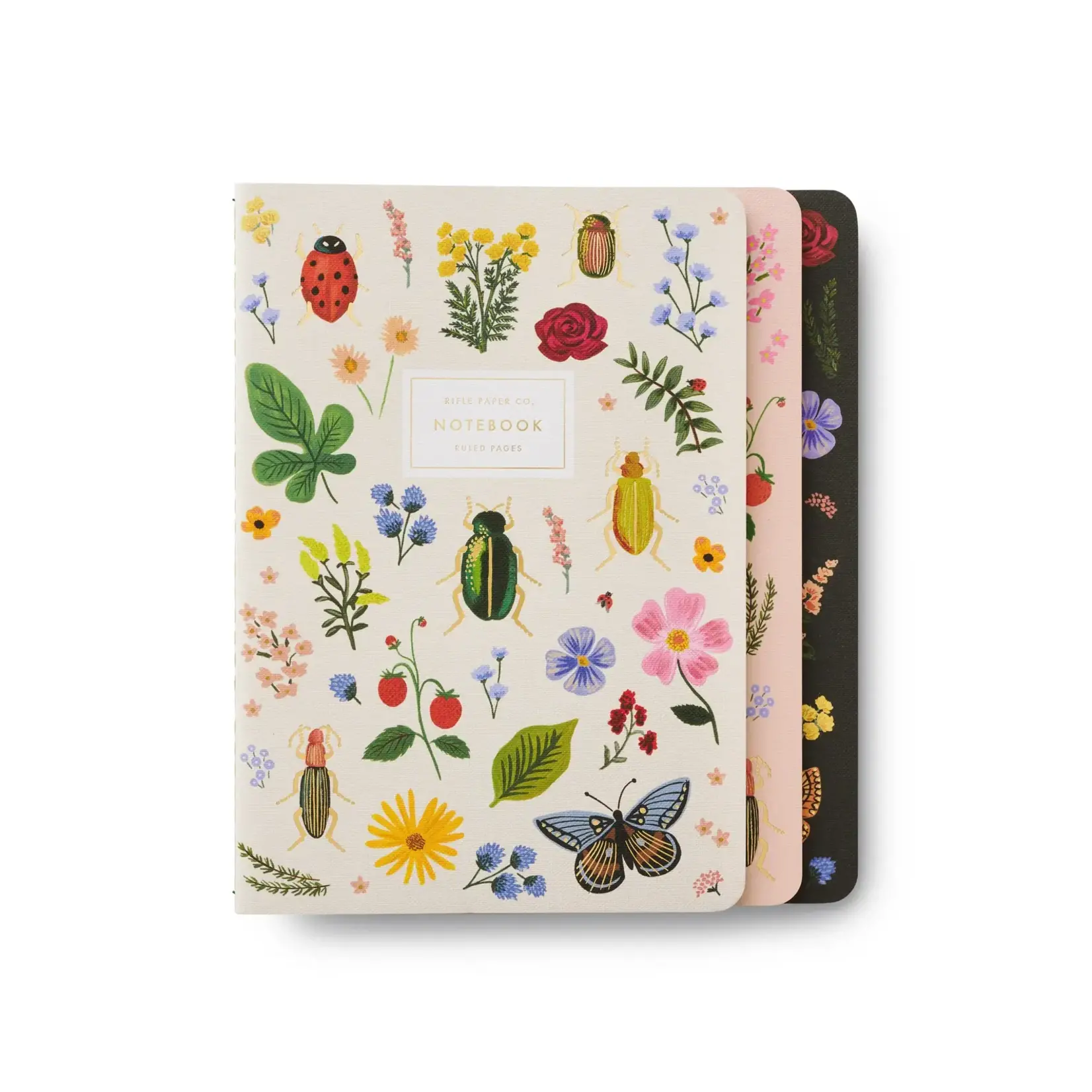 Rifle Paper Company Assorted Set of 3 Curio Notebooks