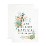 Rifle Paper Company And They Lived Happily Ever After Card_Blank Inside