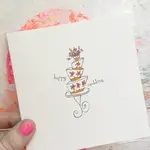 Jenny Sweeney Designs Happy Wedding Card_Blank Inside