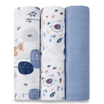 Into The Woods Organic Swaddles -  set of 3