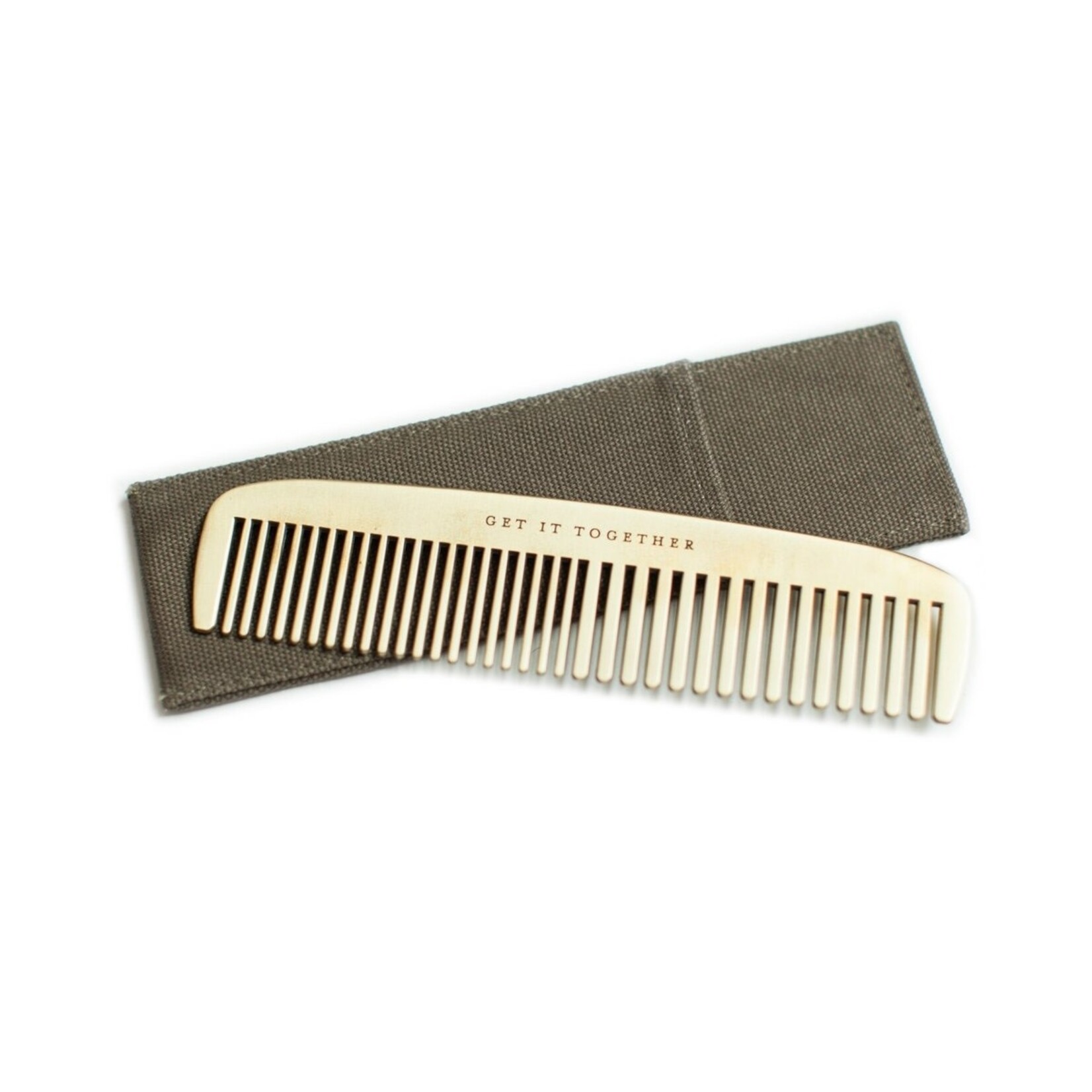 Izola Get It Together Brass - Plated Comb