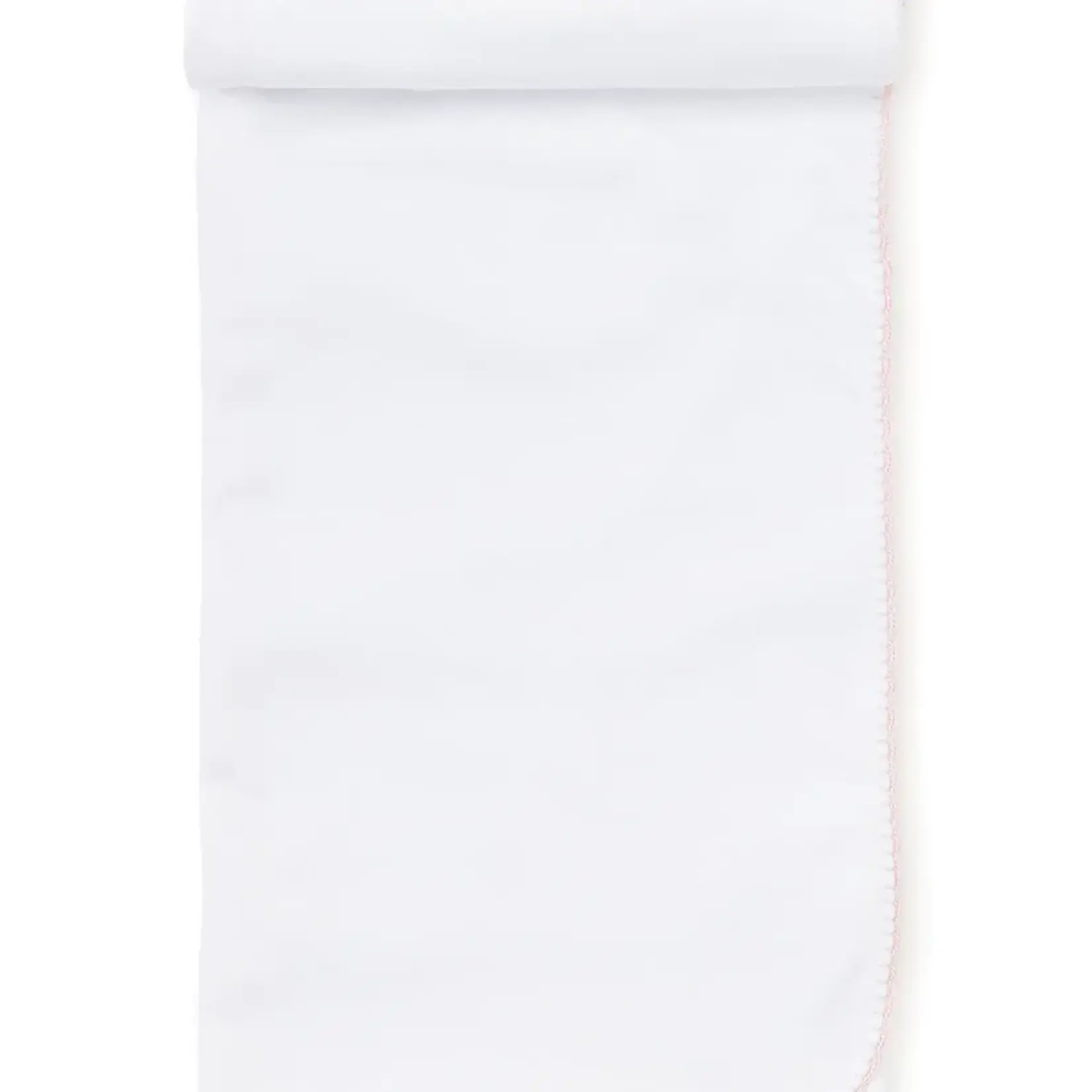 Kissy Kissy Tatiana Co. New Premier Basics Blanket_White/Pink
