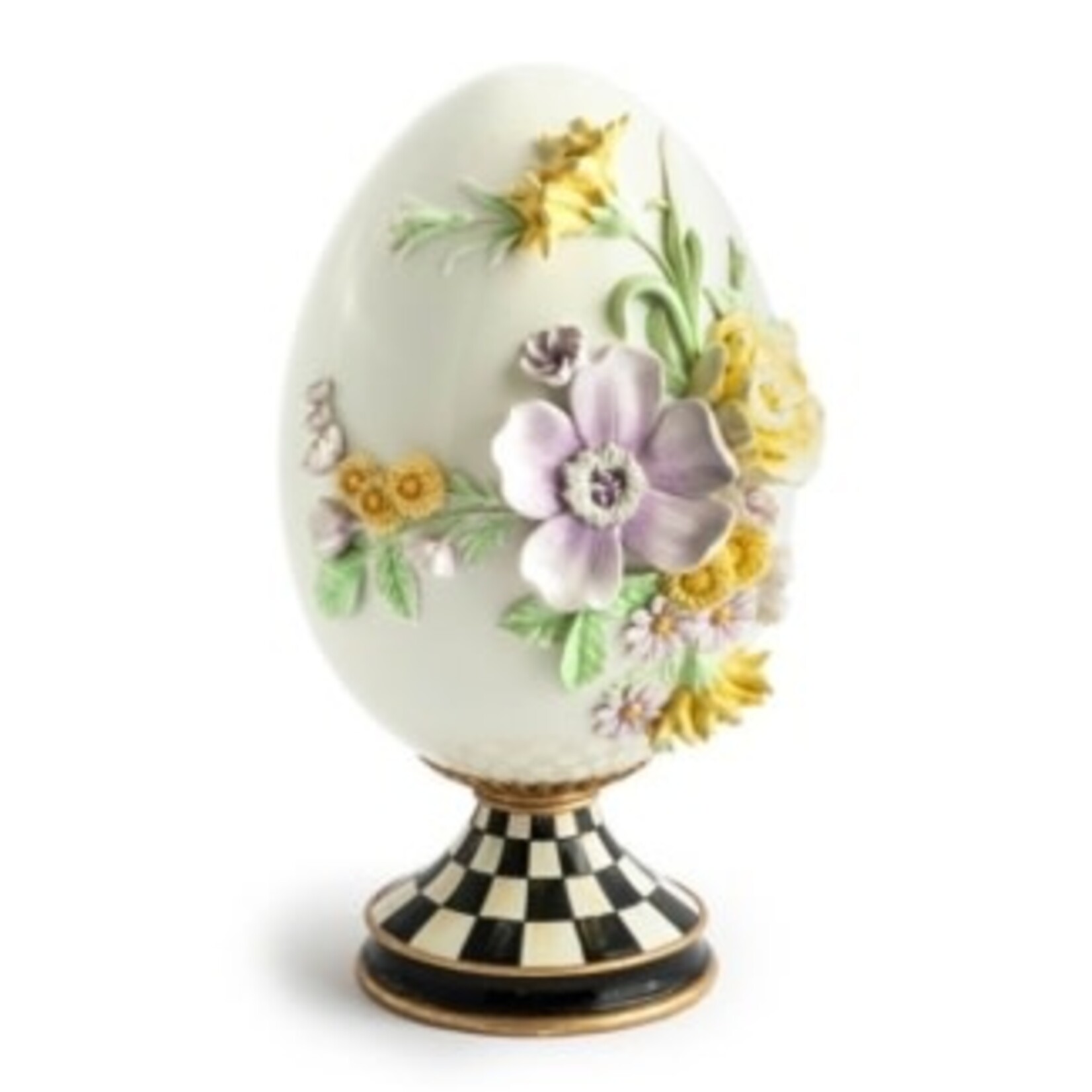 MacKenzie-Childs Botany Pedestal Egg Core