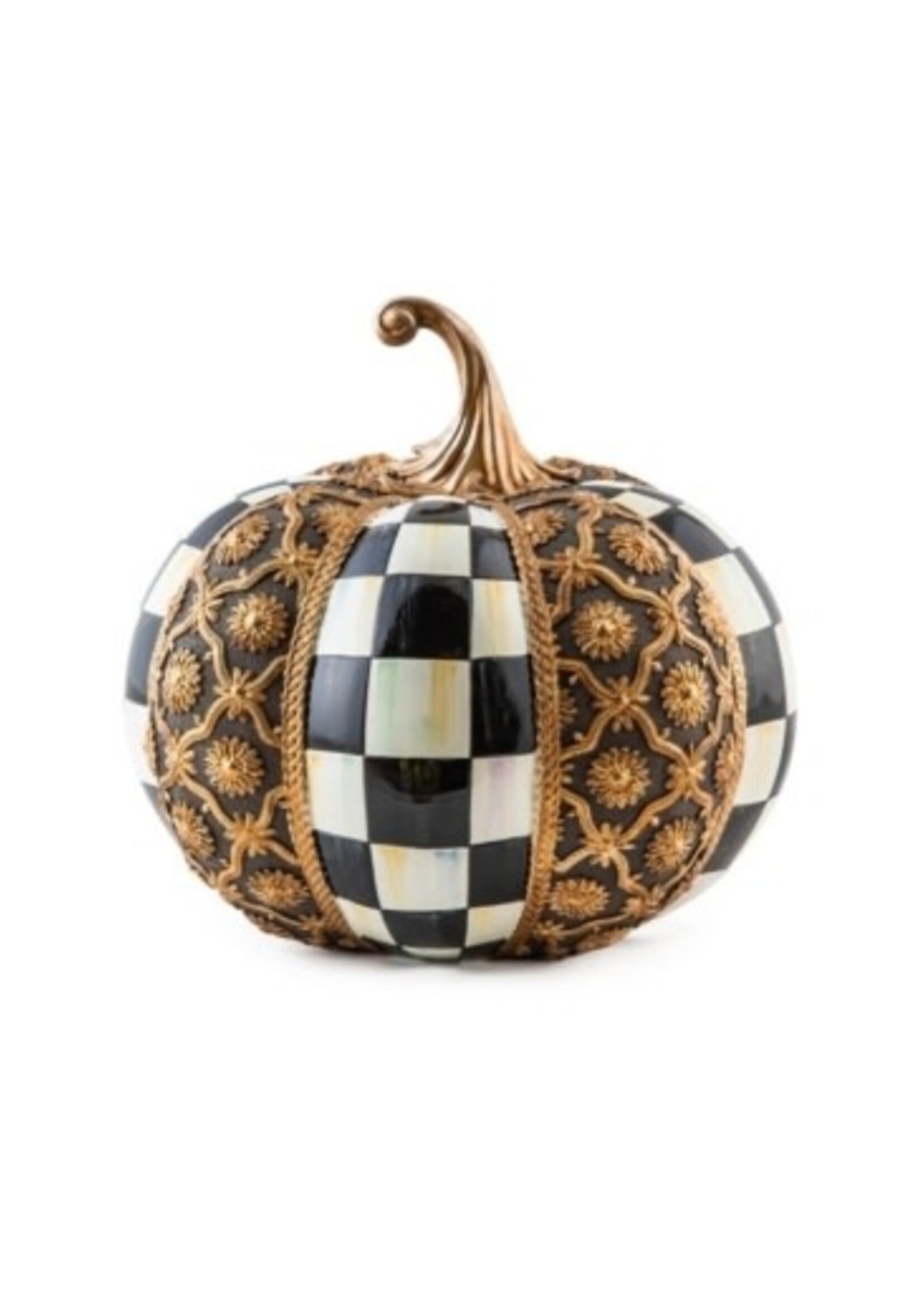 MacKenzie-Childs Courtly Brocade Venetian Pumpkin