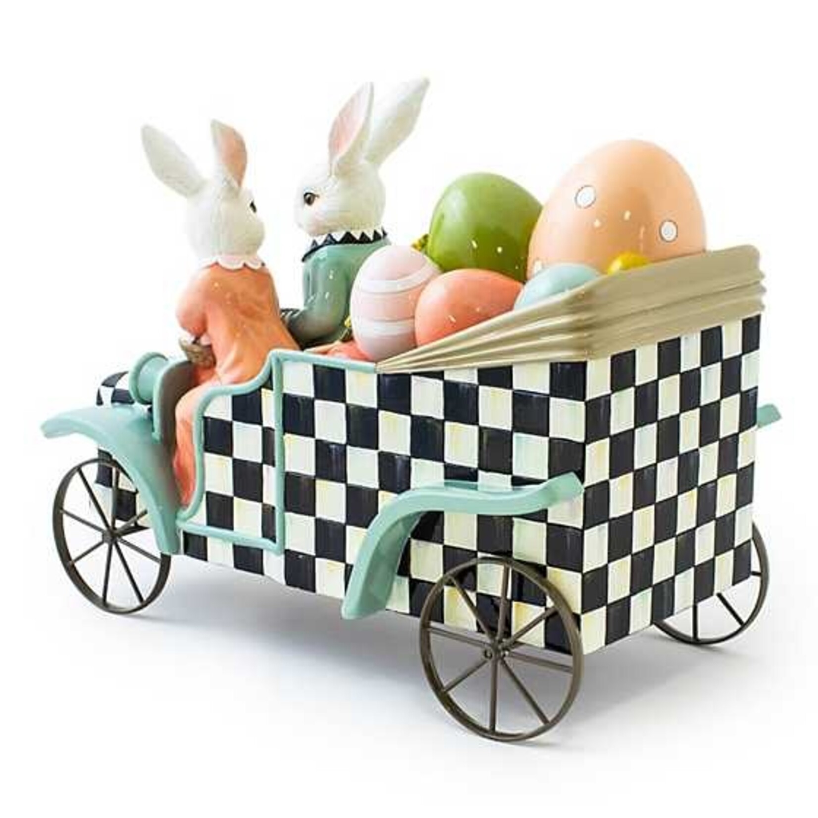 MacKenzie-Childs Spring Fling Rabbit Car