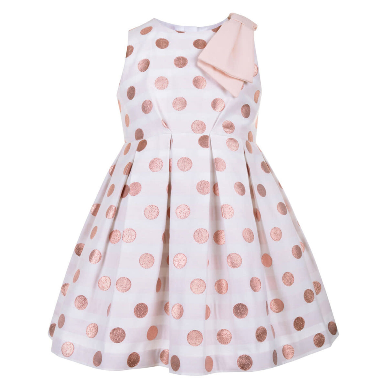 Party Polka Dot Bodice Dress 18