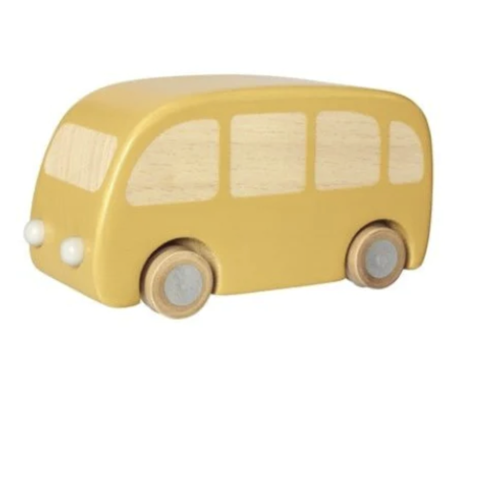 Maileg USA Wooden Bus-Yellow