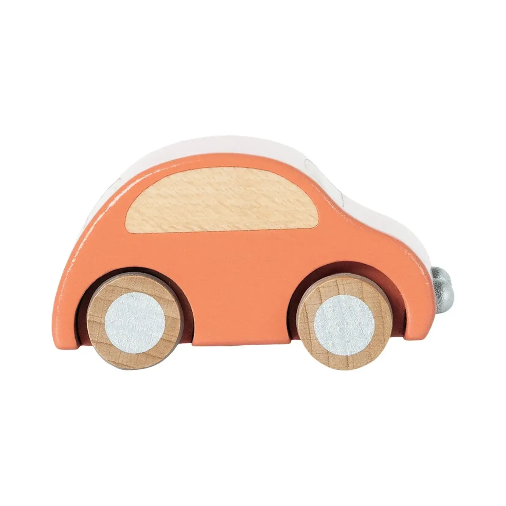 Maileg USA Wooden Car- Coral