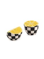 MacKenzie-Childs Lemon Salt & Pepper Set