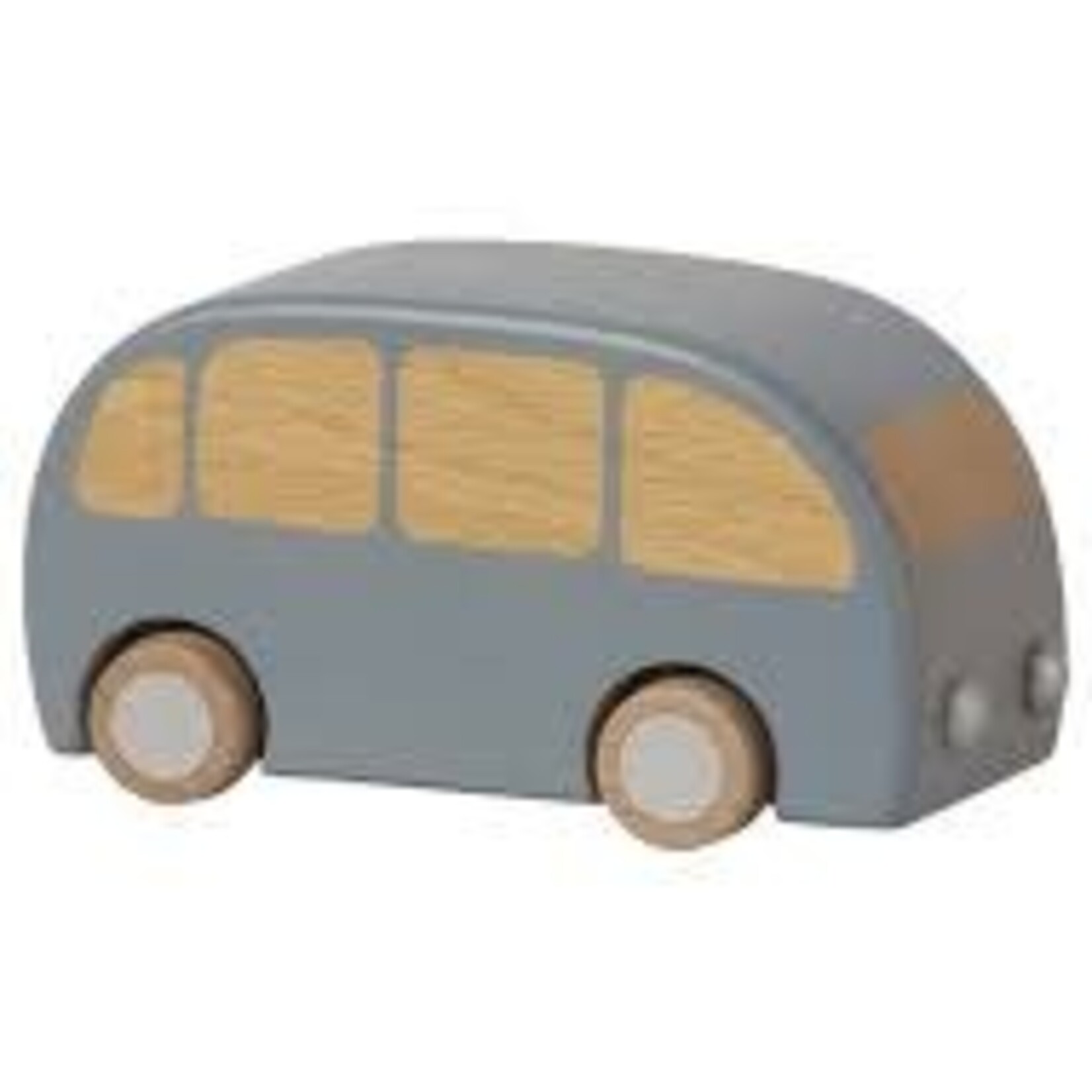 Maileg USA Wooden Bus - Blue