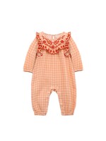 Peek Aren't You Curious Bib N Ruffle Coverall