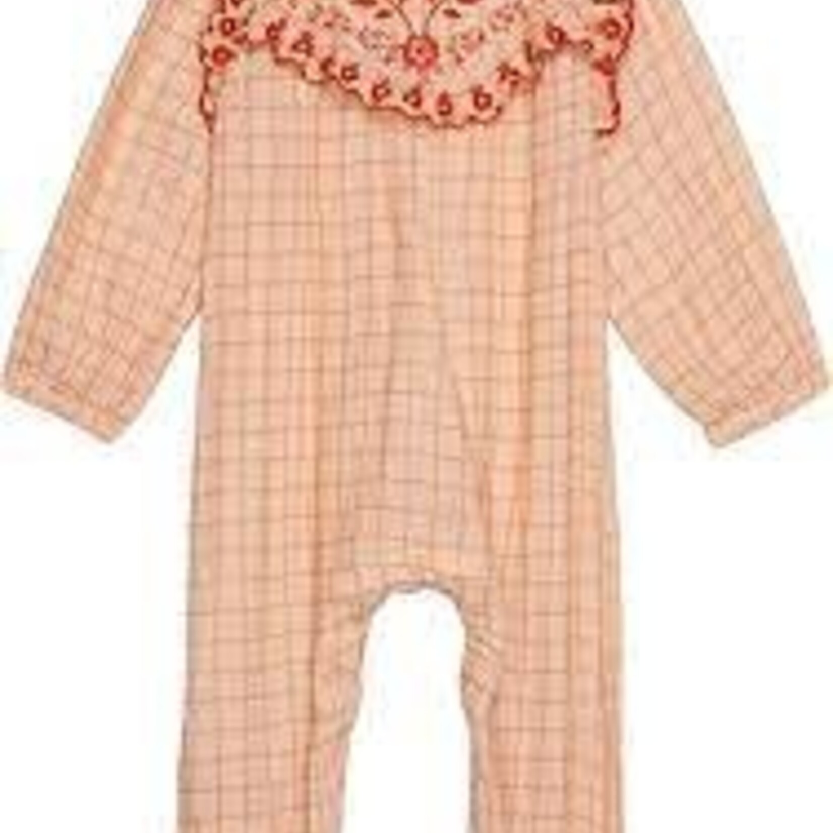 Peek Aren't You Curious Bib N Ruffle Coverall