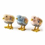 MacKenzie-Childs Spring Fling Felted Chicks - Set of 3