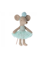 Maileg USA Ballerina Mouse, Little Sister - Light Mint