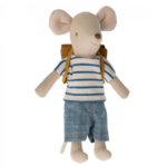 Maileg USA Tricycle Mouse, Big Brother with Bag