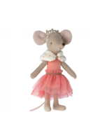 Maileg USA Princess Mouse, Big sister - Coral