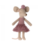 Maileg USA Ballerina Mouse, Big Sister - Heather