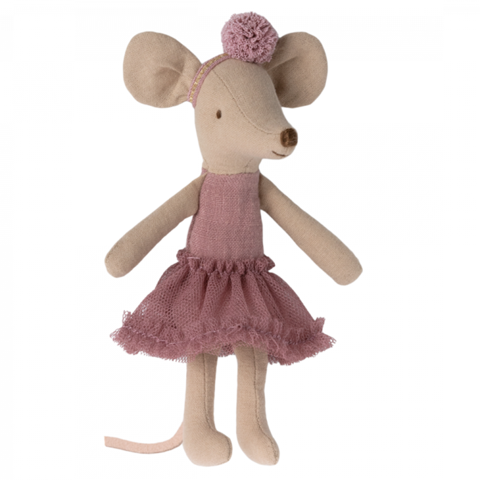 Maileg USA Ballerina Mouse, Big Sister - Heather