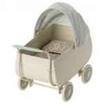 Maileg USA Pram, Micro - Blue