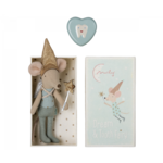 Maileg USA Tooth Fairy Mouse in Matchbox - Blue