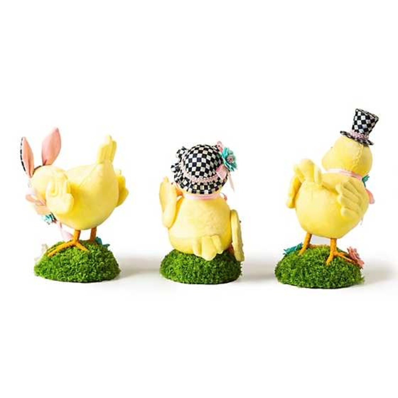 MacKenzie-Childs Spring Fling Chicks - Set of 3