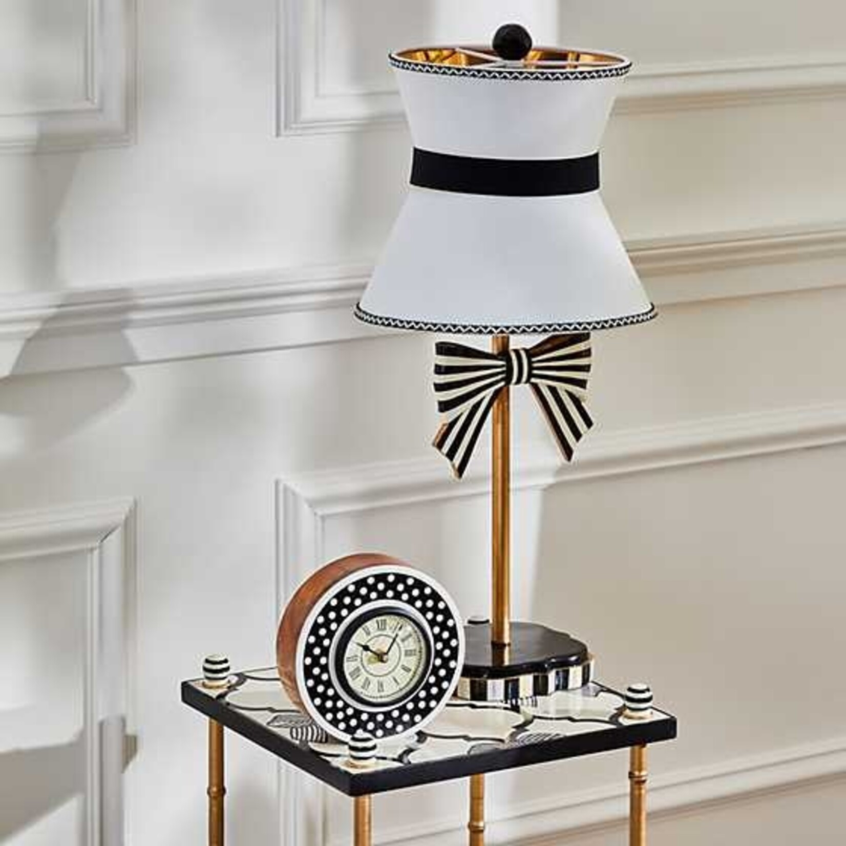 MacKenzie-Childs Pretty as a Bow Table Lamp