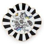 MacKenzie-Childs Butterfly Toile Salad Plate
