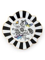 MacKenzie-Childs Butterfly Toile Salad Plate