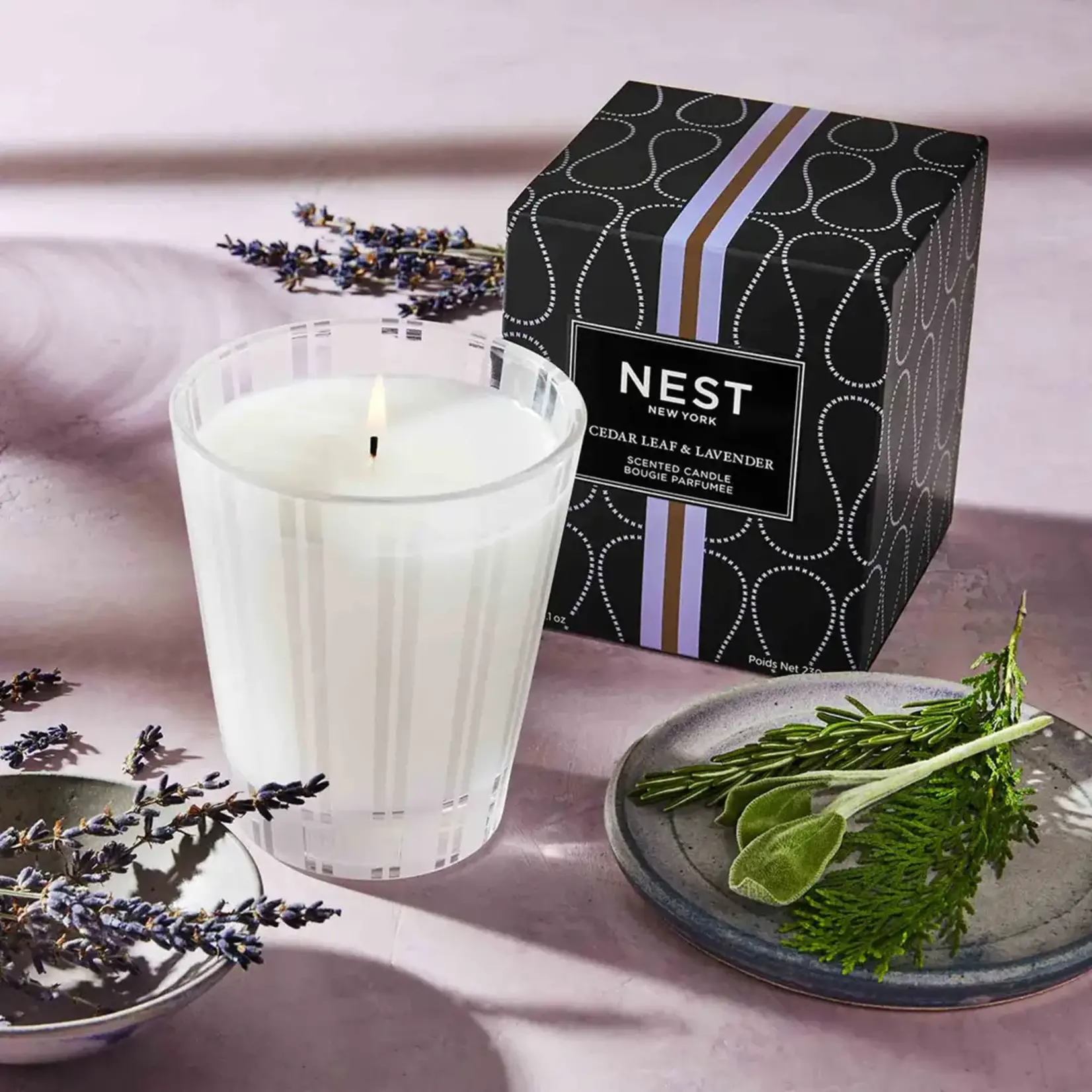 Nest Fragrances Cedar Leaf & Lavender Classic Candle