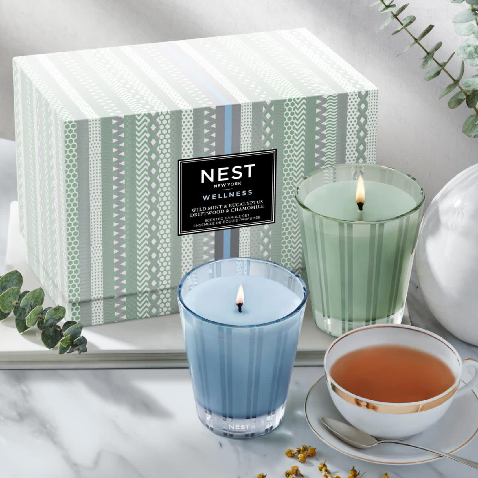 Nest Fragrances Wellness Classic Candle Duo