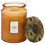 Voluspa Flame and Wax Baltic Amber Large Jar Candle