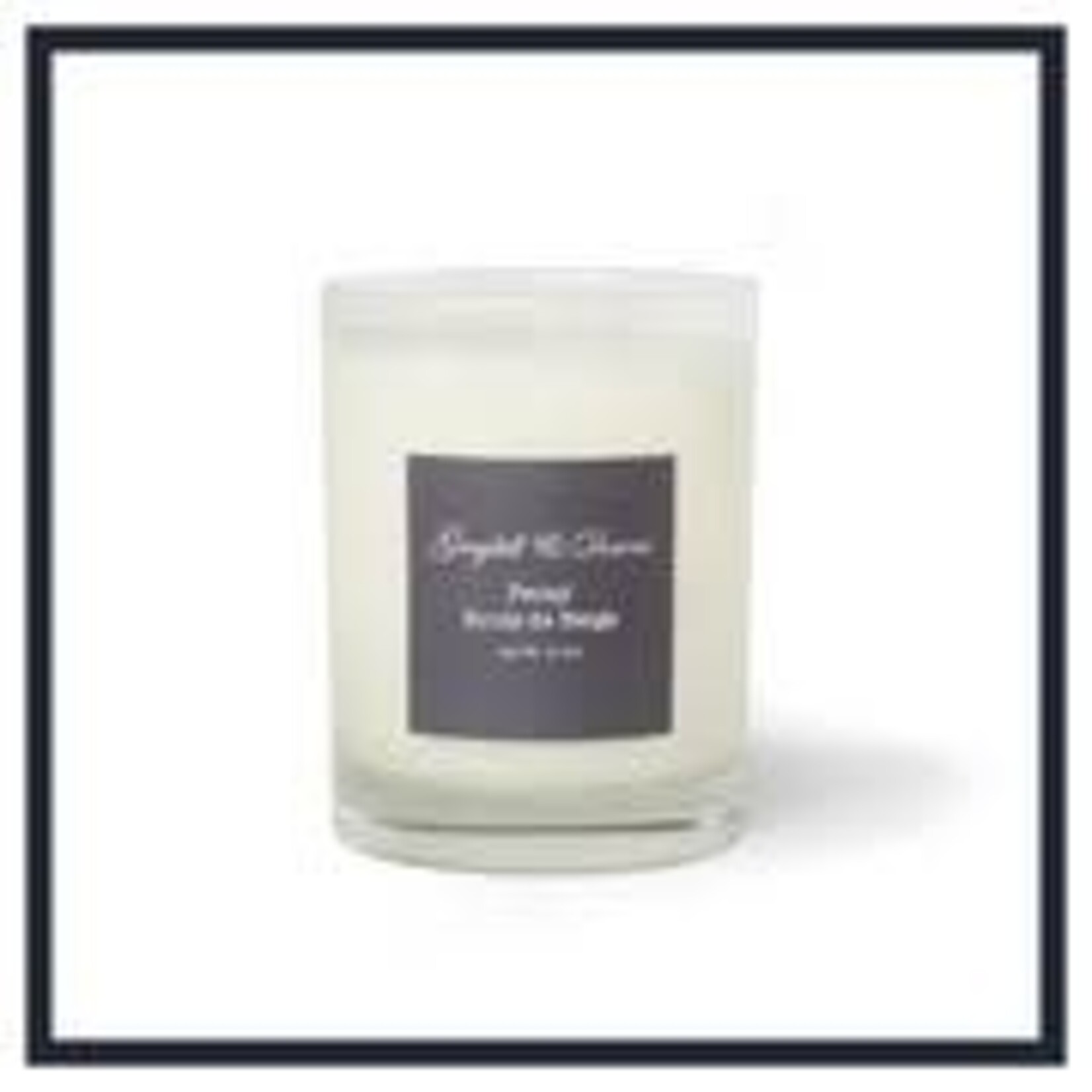 Peony Boule De Neige Candle