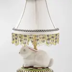 MacKenzie-Childs Rabbit Warren Ceramic Table Lamp