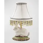 MacKenzie-Childs Rabbit Warren Ceramic Table Lamp