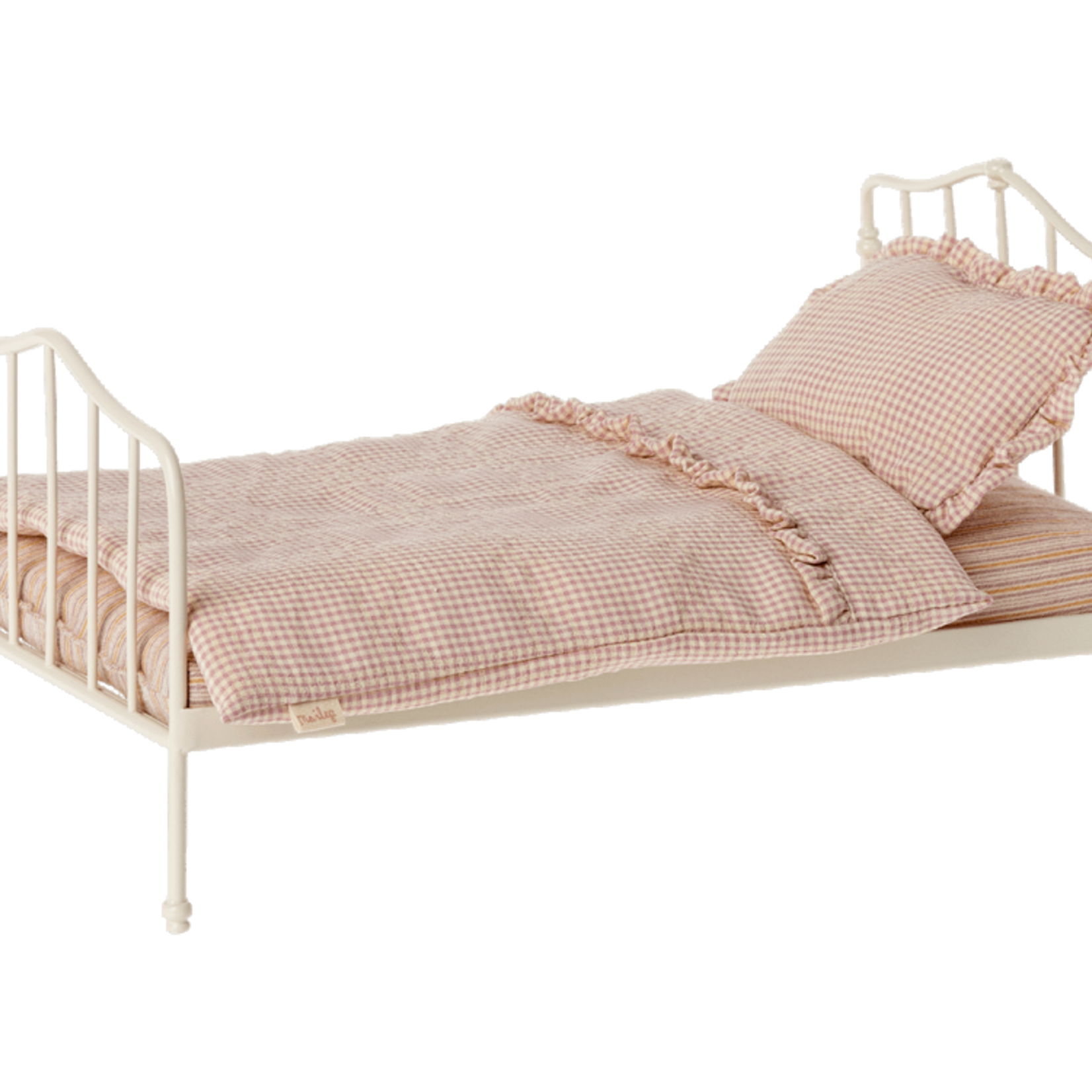 Maileg USA Miniature Bed, Mini - Purple