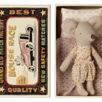 Maileg USA Little Sister Mouse in Matchbox
