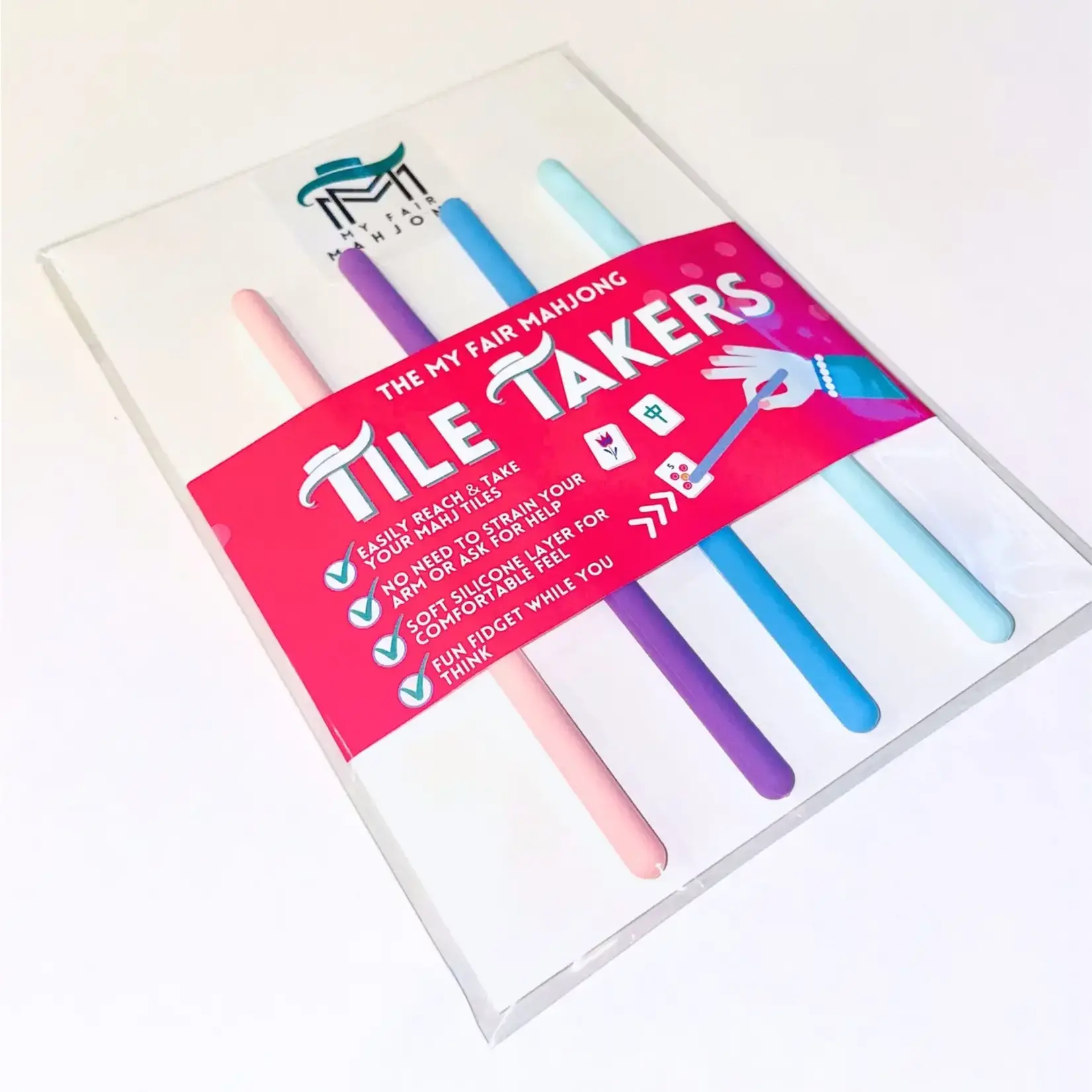 My Fair Mahjong Mahjong Tile Takers (Set of 4)