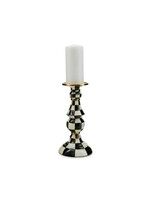 MacKenzie-Childs Courtly Check Large Pillar Candlestick